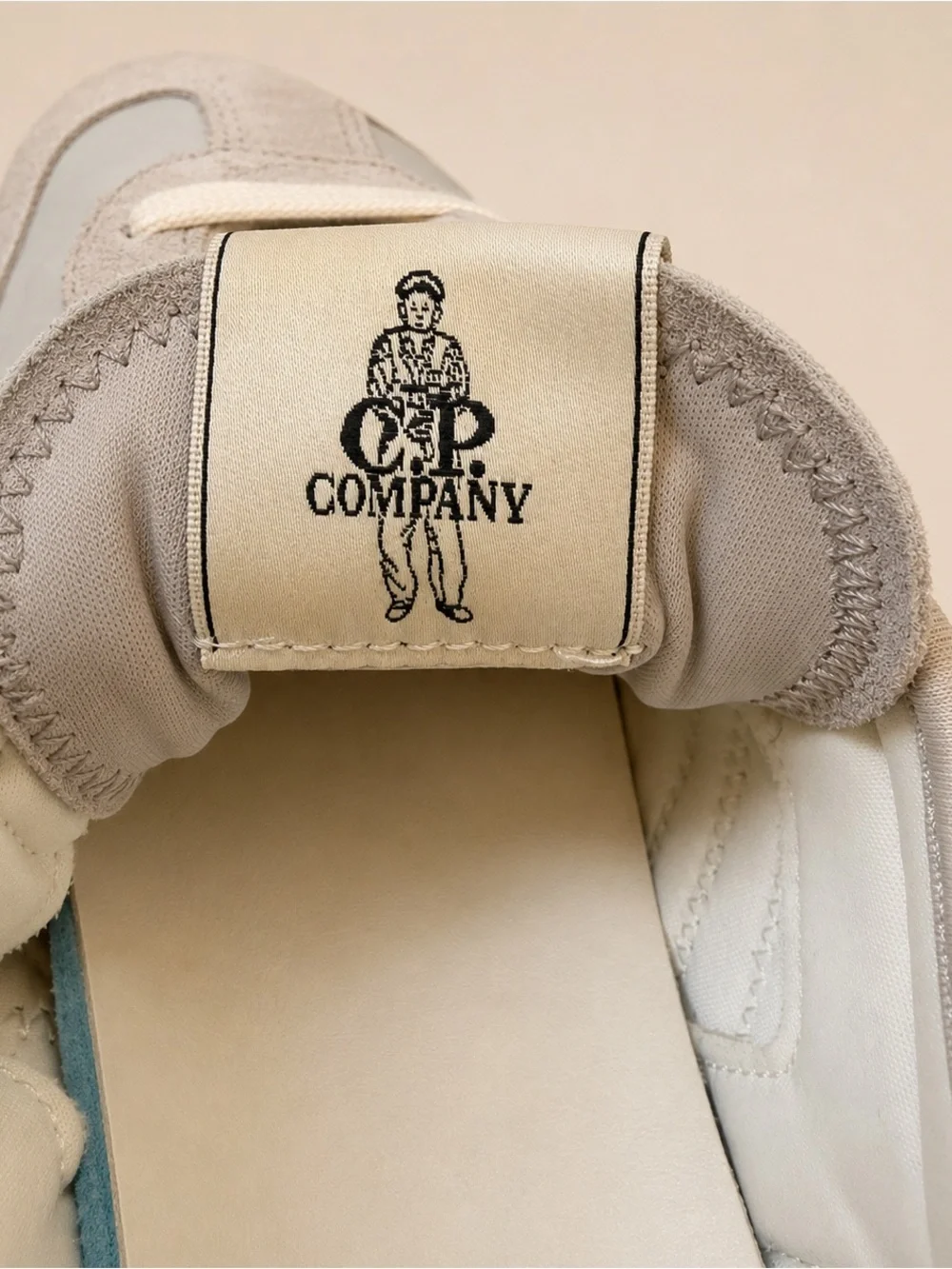 Adidas x C.P. Company Italia Spezial Sneakers Grey Taupe Cream M 6.5 / W 7.5 - Picture 9 of 10